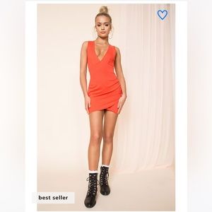 Superdown Red Bodycon Dress NWT Size XXS